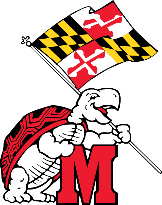 Maryland Terrapins 1988-1996 Secondary Logo v2 diy DTF decal sticker